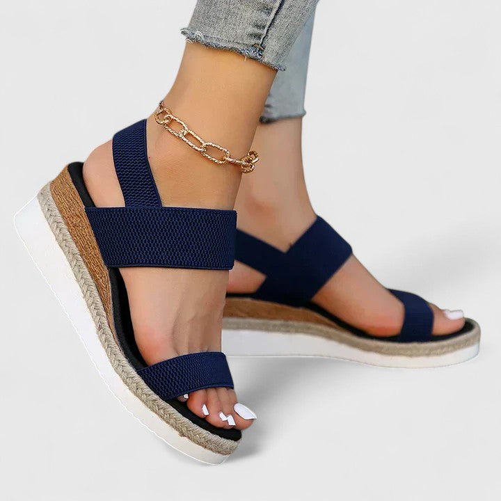 Luna | Orthopedic Espadrille Platform Sandals