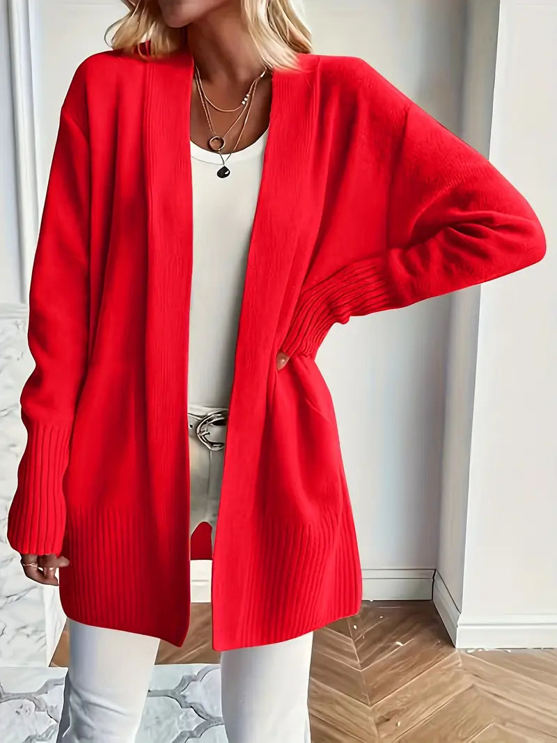 Flora | Women's Longline Relaxed Cozy Cardigan
