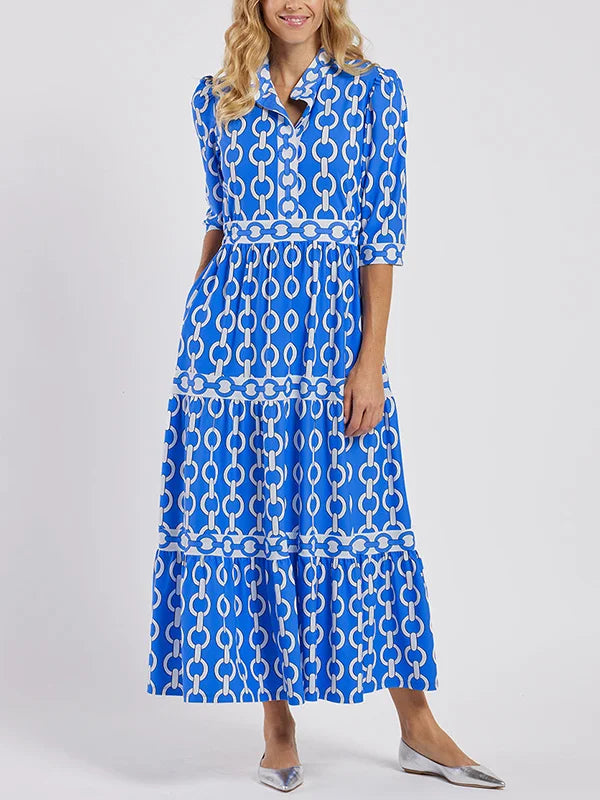 Chelsea | Chain Link Midi Dress