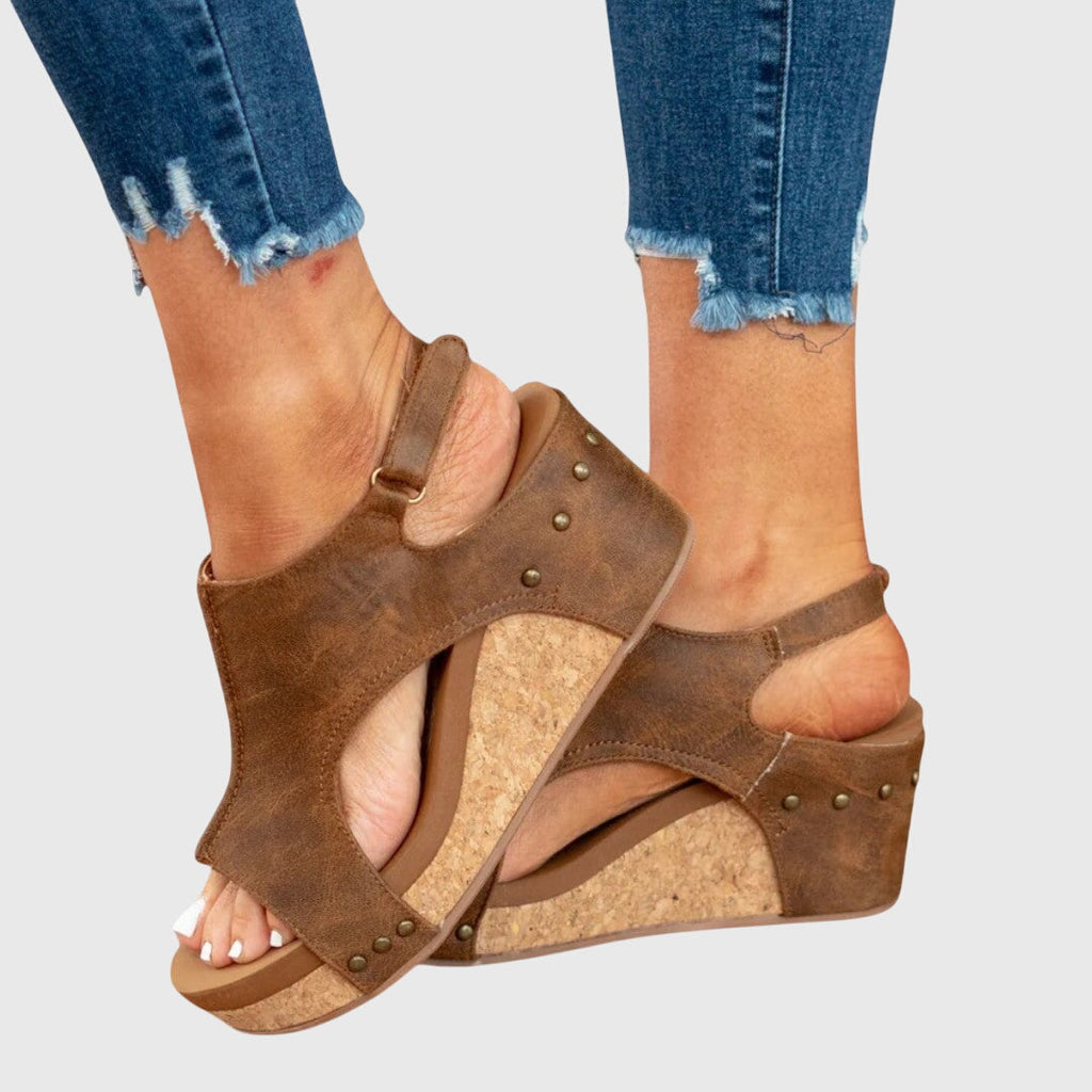 Stella | Orthopedic Wedge Sandals