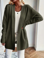 Flora | Women's Longline Relaxed Cozy Cardigan