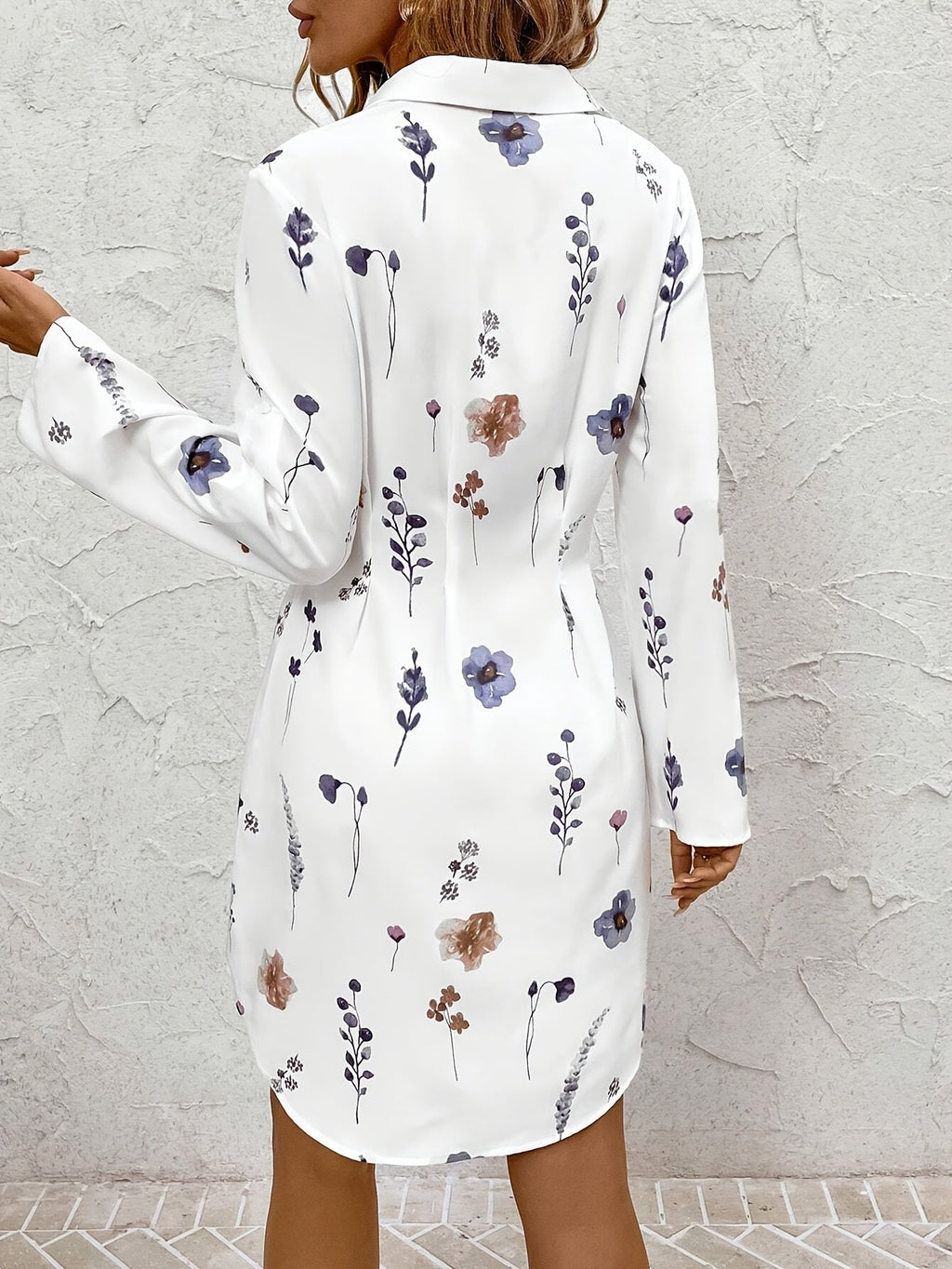 Sunniva | Women's Elegant Floral Midi Dress