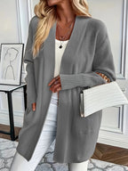 Flora | Women's Longline Relaxed Cozy Cardigan
