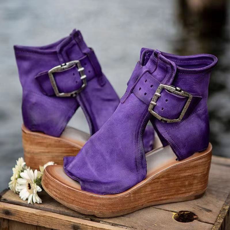 Nora | Orthopedic Wedge Sandals
