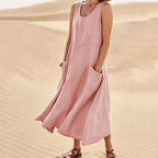 Tessa | Summer Linen Dress