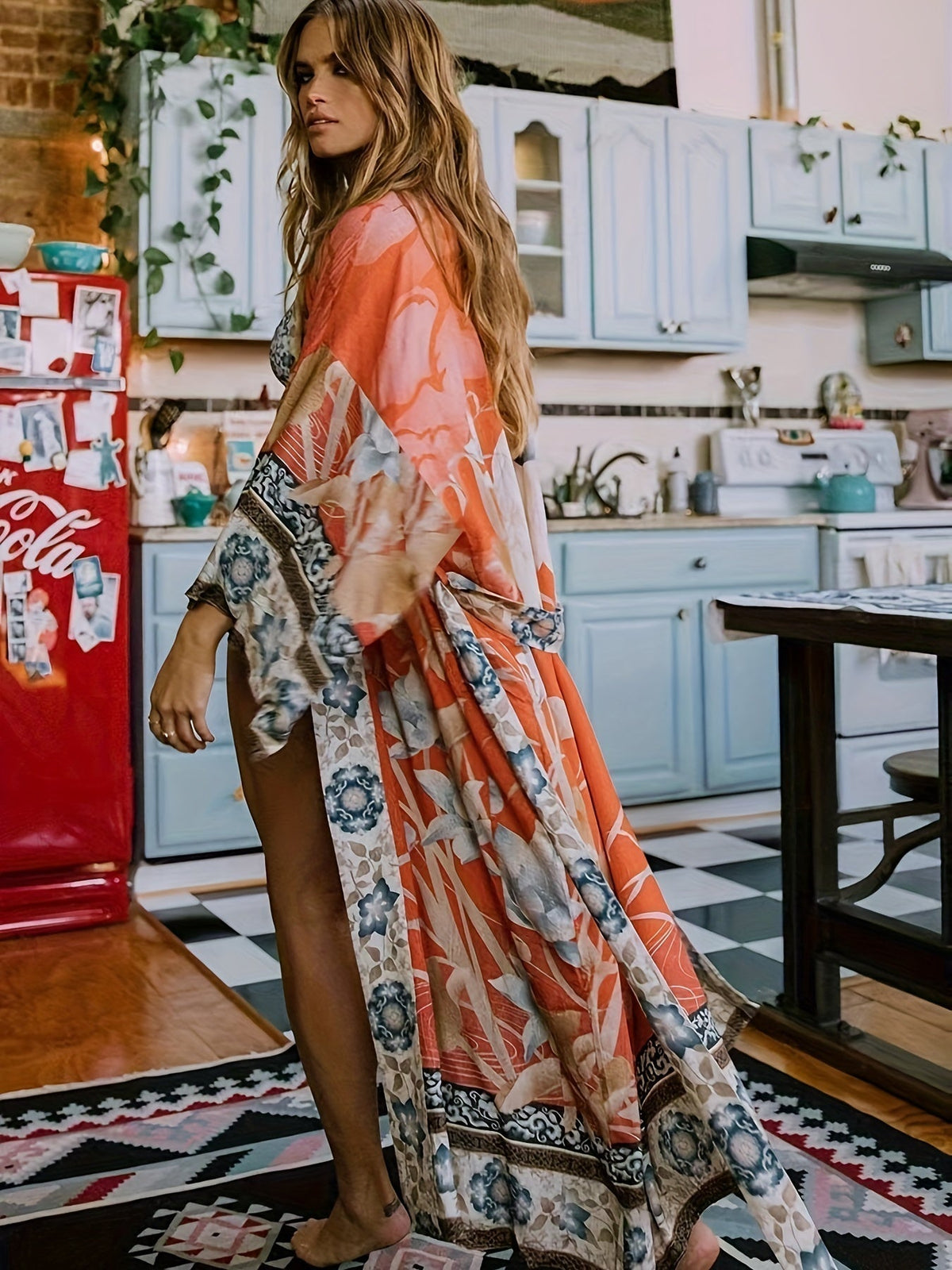 Anouk | Floral Beach Kimono