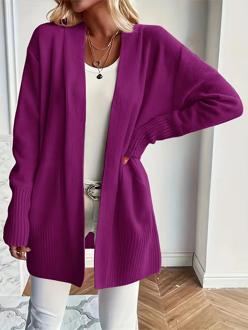 Flora | Women's Longline Relaxed Cozy Cardigan
