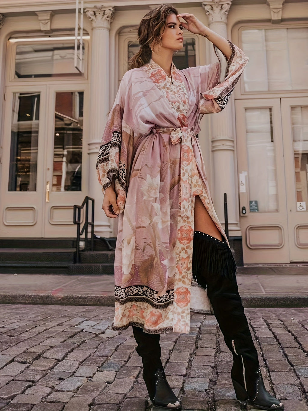 Anouk | Floral Beach Kimono