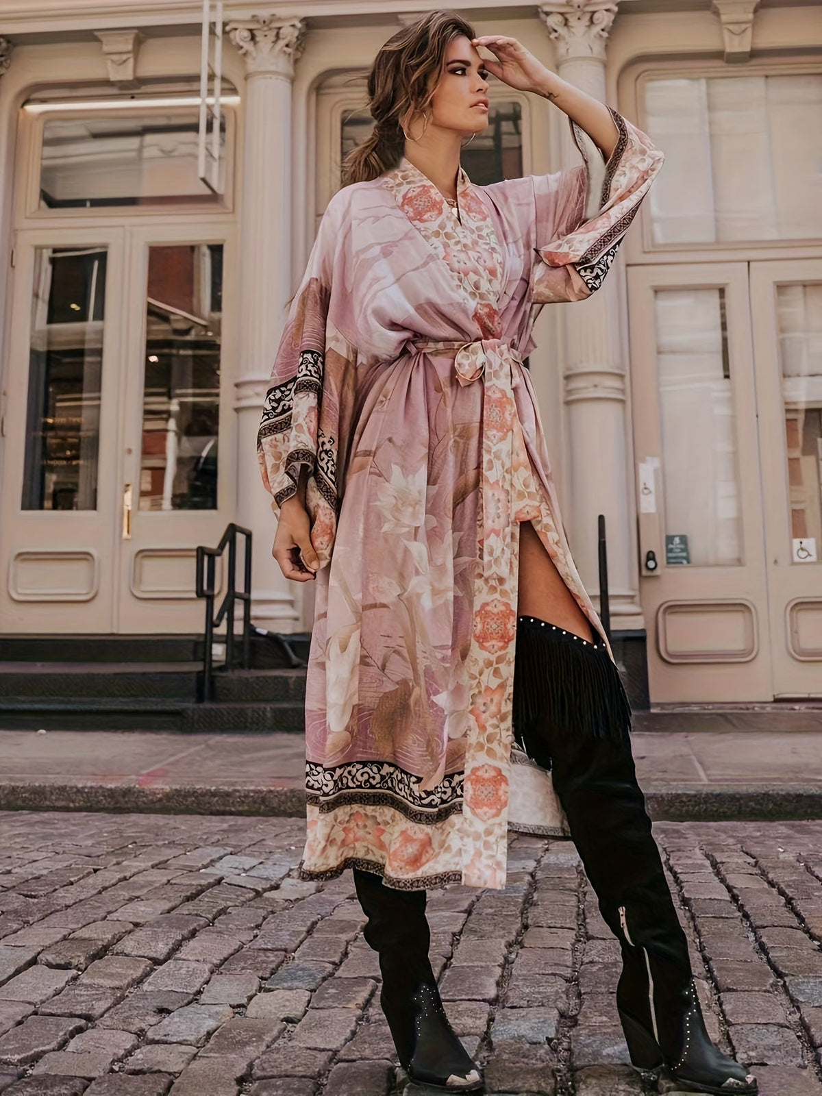Anouk | Floral Beach Kimono