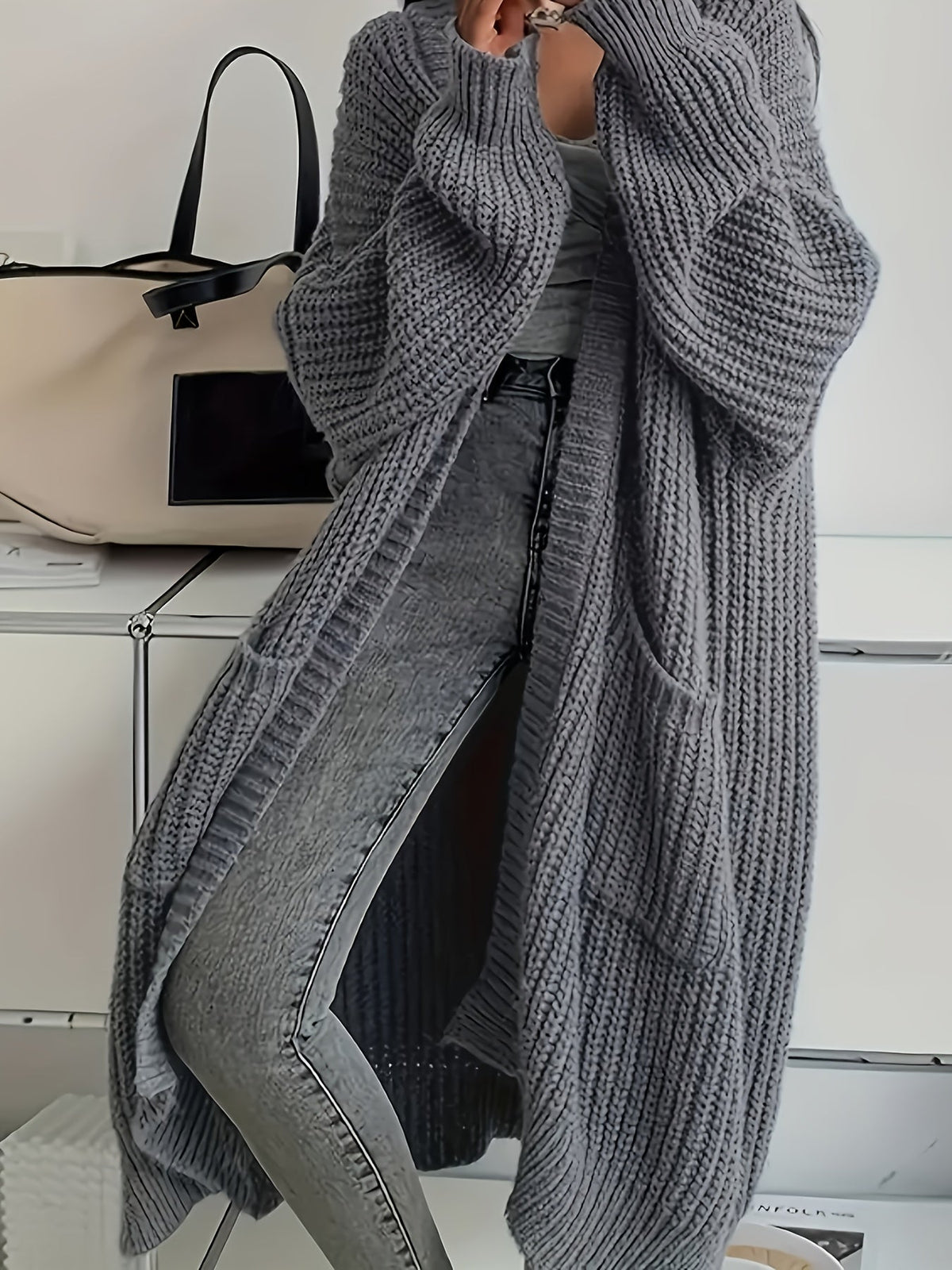 Halina | Warm Embrace Longline Cardigan