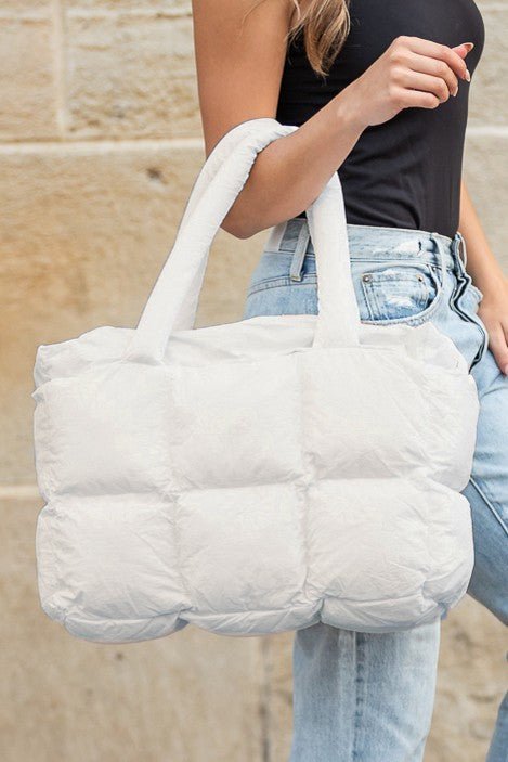 Marcy | Puffer Tote