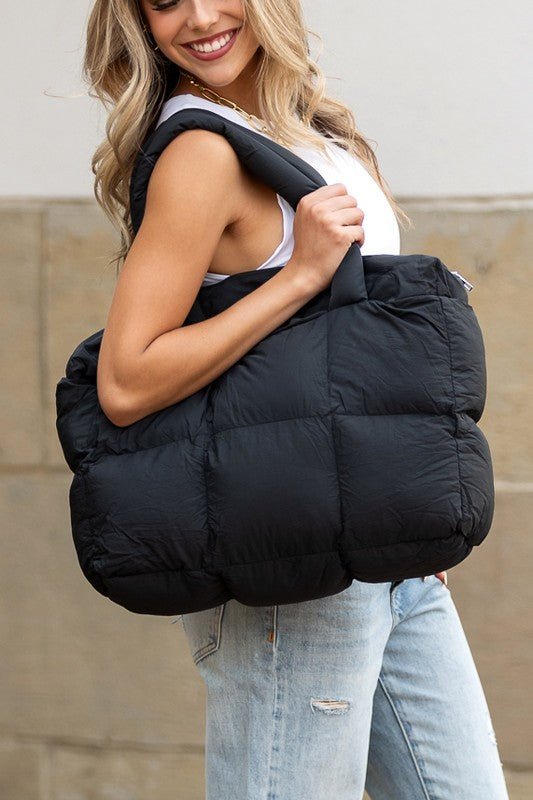 Marcy | Puffer Tote