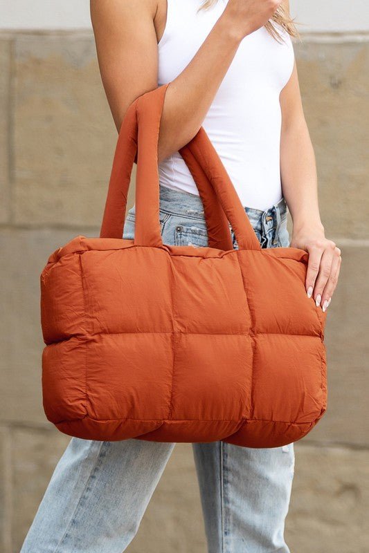 Marcy | Puffer Tote