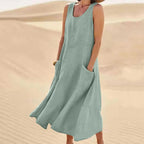 Tessa | Summer Linen Dress