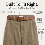 Beatrice | High Waist Tapered Trousers with Pockets