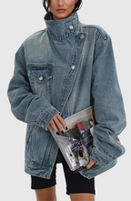 Zora | Women's Artistic Denim Jacket