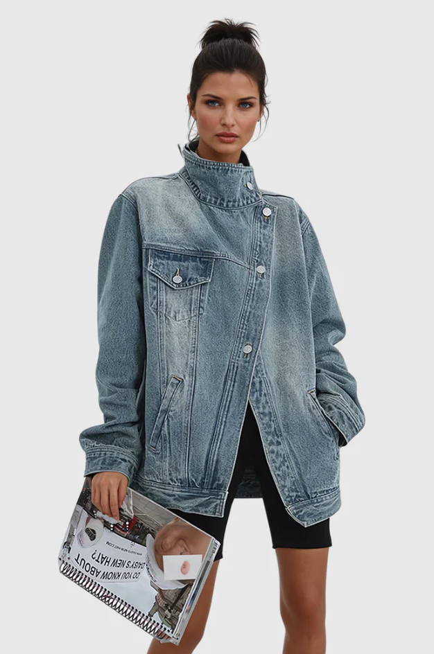 Zora | Women's Artistic Denim Jacket