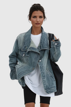 Zora | Women's Artistic Denim Jacket