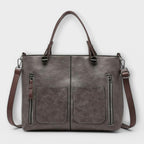 Sabrielle | Vintage Tote with Twin Front Pockets