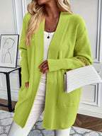 Flora | Women's Longline Relaxed Cozy Cardigan