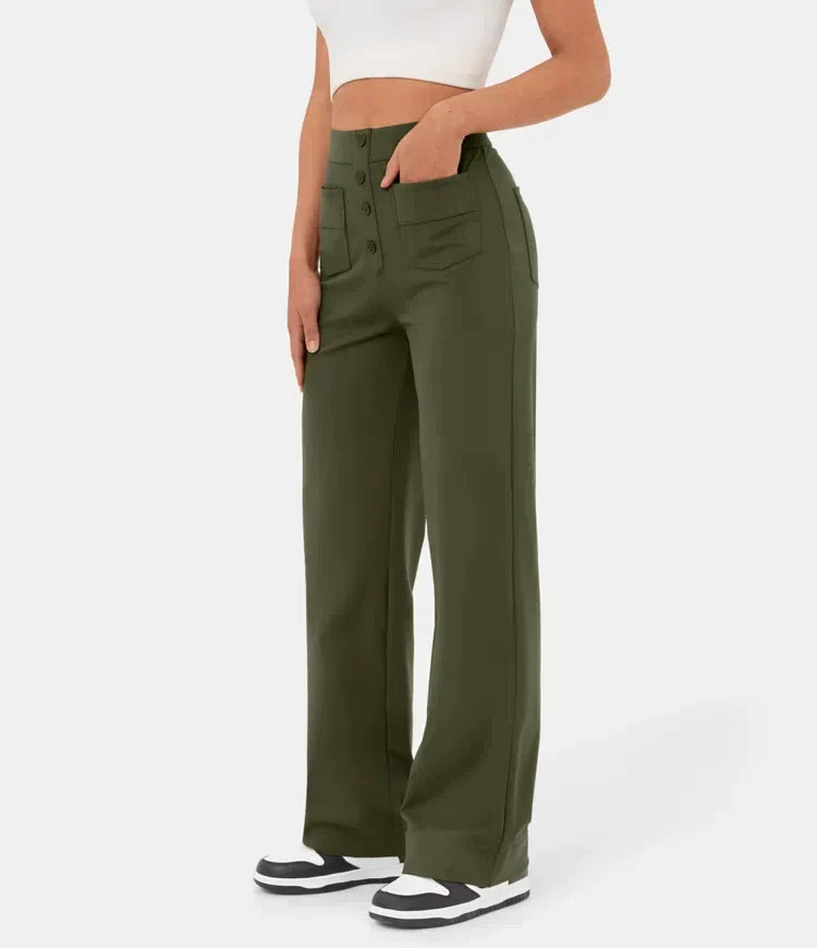 Elsie | High-Waisted Flexible Pants
