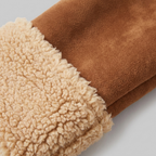Seraphina | Faux Suede Fur Trimmed Trench Coat