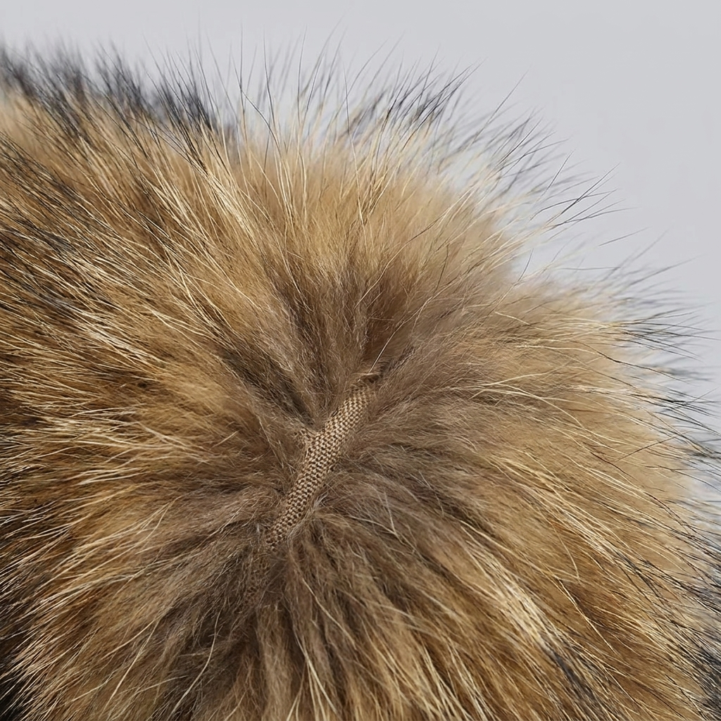 Lucienne | Faux Fur Trim Mid-Length Coat