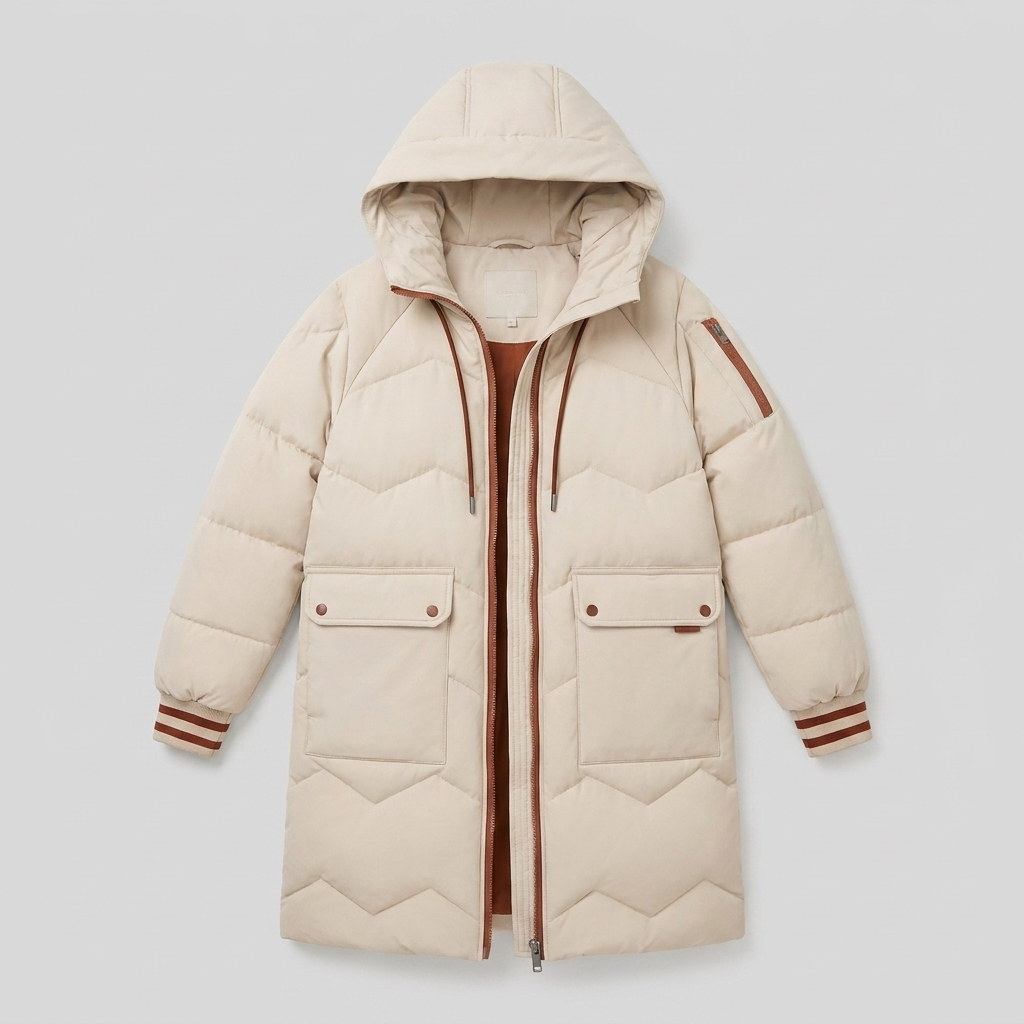 Wynter | Sporty Long Puffer Jacket