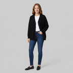 Marilou | Deep V-Neck Pocket Cardigan
