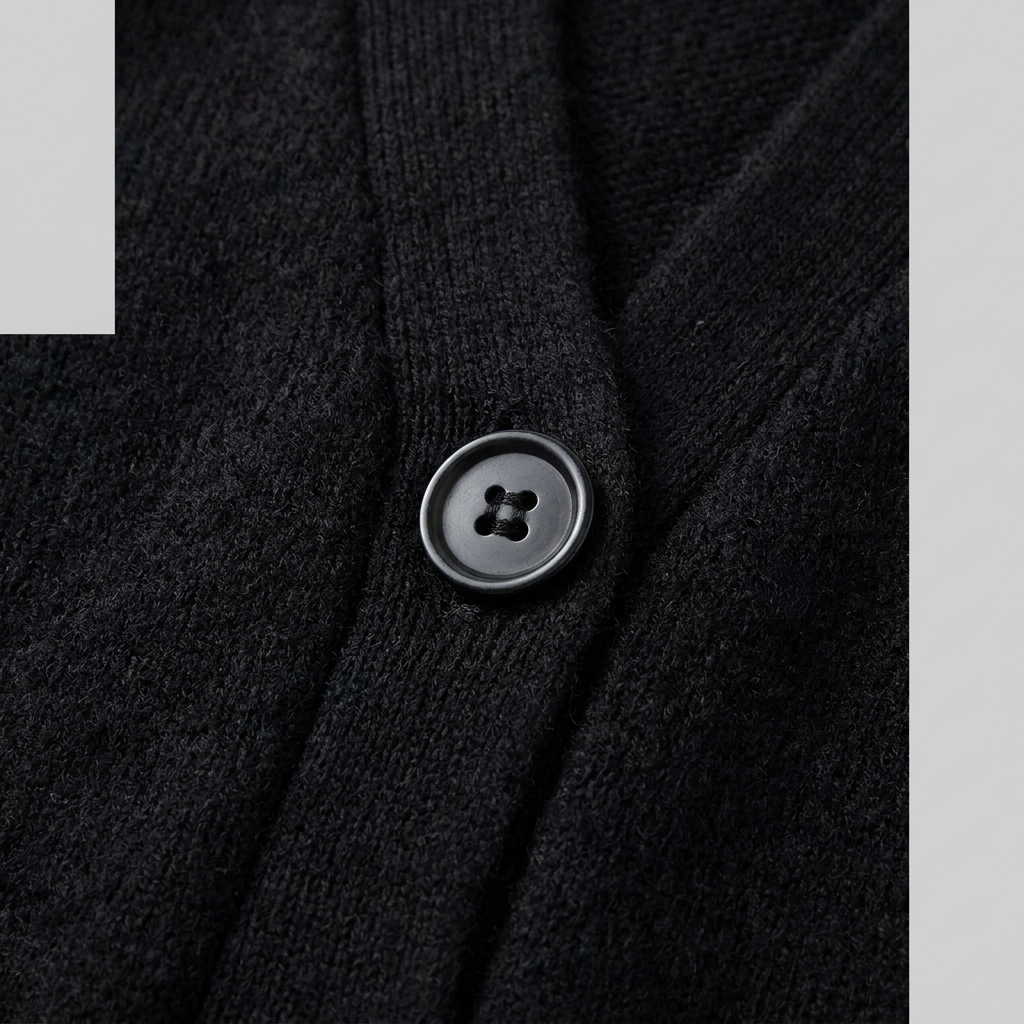 Marilou | Deep V-Neck Pocket Cardigan