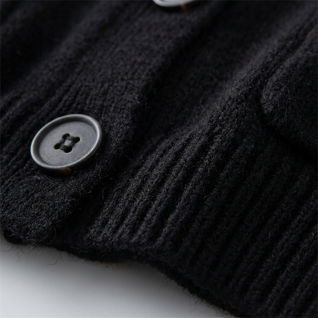 Marilou | Deep V-Neck Pocket Cardigan
