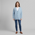 Marilou | Deep V-Neck Pocket Cardigan