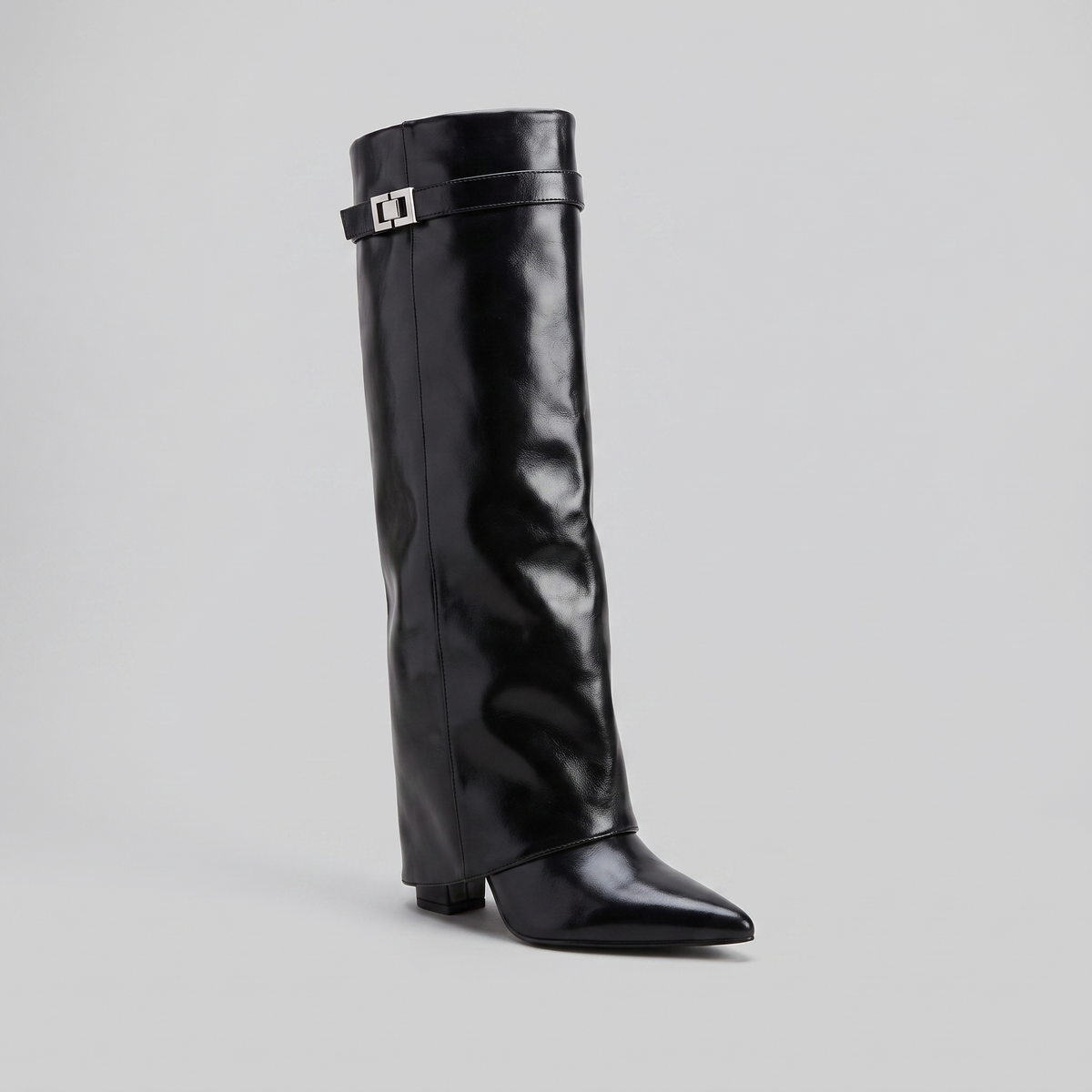 Cassia | Fold-Over Knee Boots