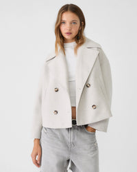 Ivy | Cropped Double-Breasted Jacket