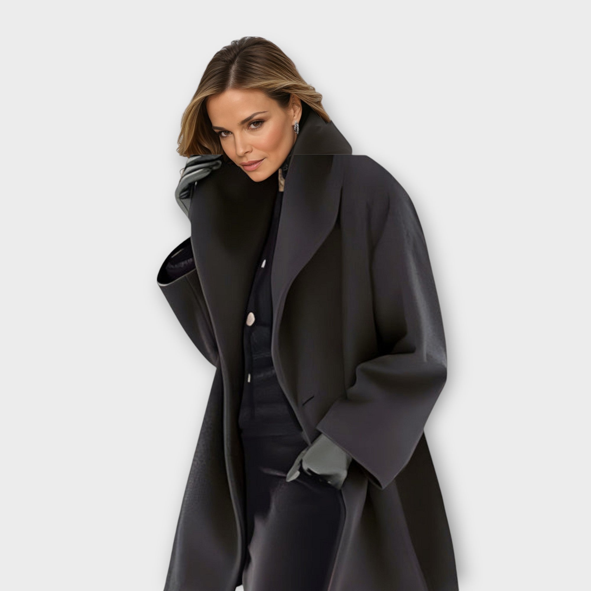 Harlow | Windproof Wool Coat