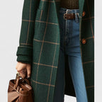 Denise | Checked Tailored Coat