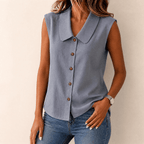 Vera | Sleeveless V-Neck Blouse