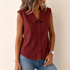 Vera | Sleeveless V-Neck Blouse