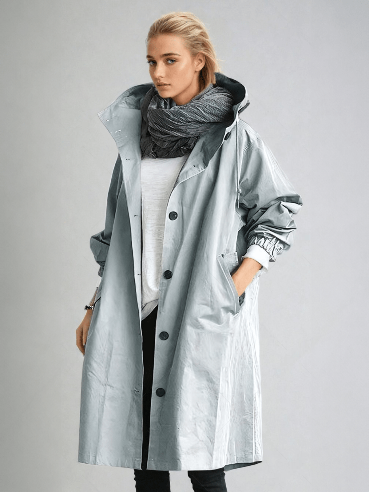 Henrietta | Relaxed Tailored Trench Coat with Spacious Pockets