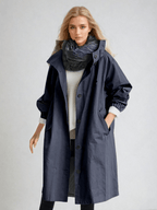 Henrietta | Relaxed Tailored Trench Coat with Spacious Pockets