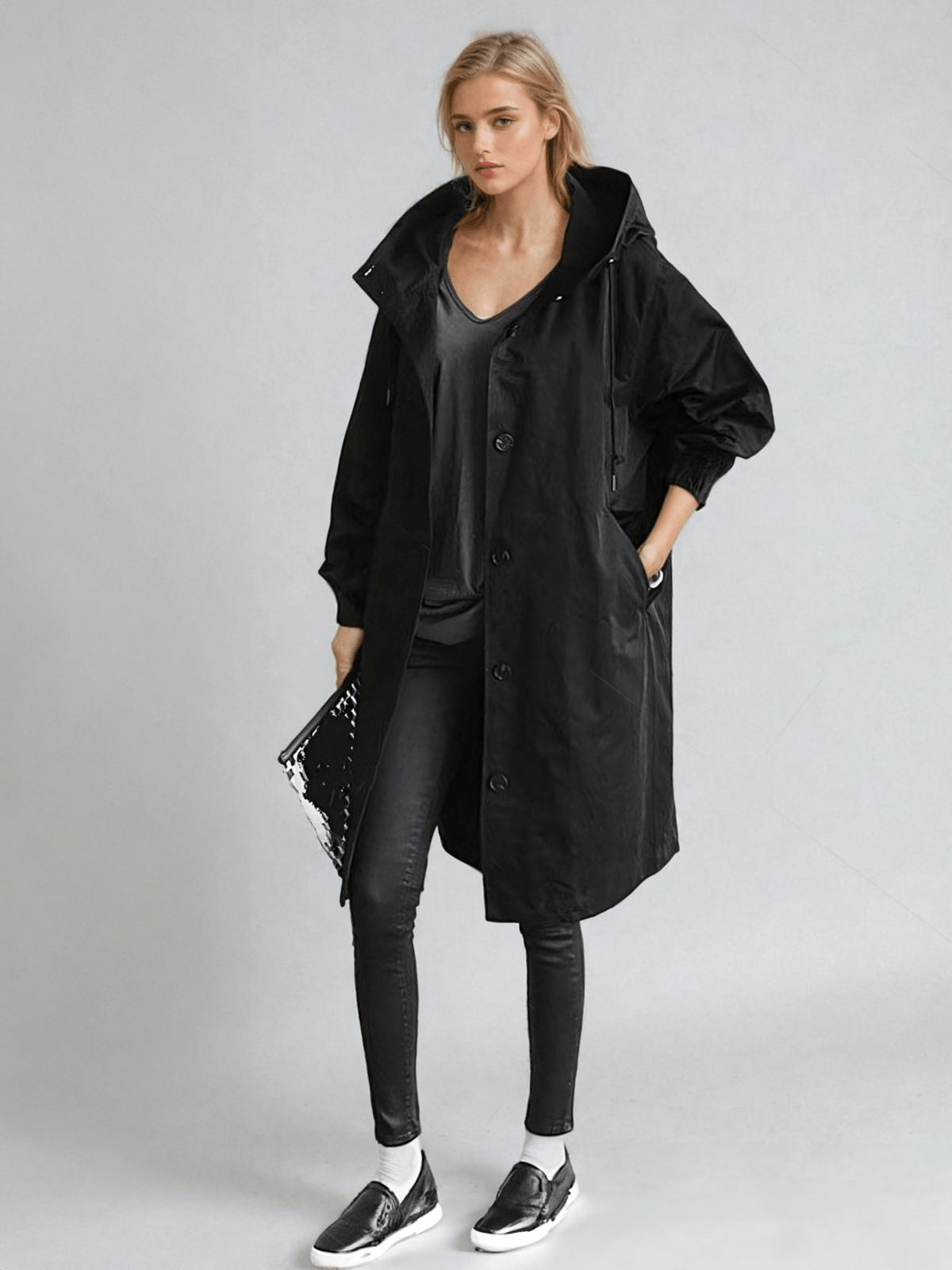 Henrietta | Relaxed Tailored Trench Coat with Spacious Pockets