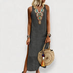 Sunny | Embroidered Boho Dress