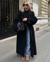 Sophie | Oversized Double-Breasted Trench Coat