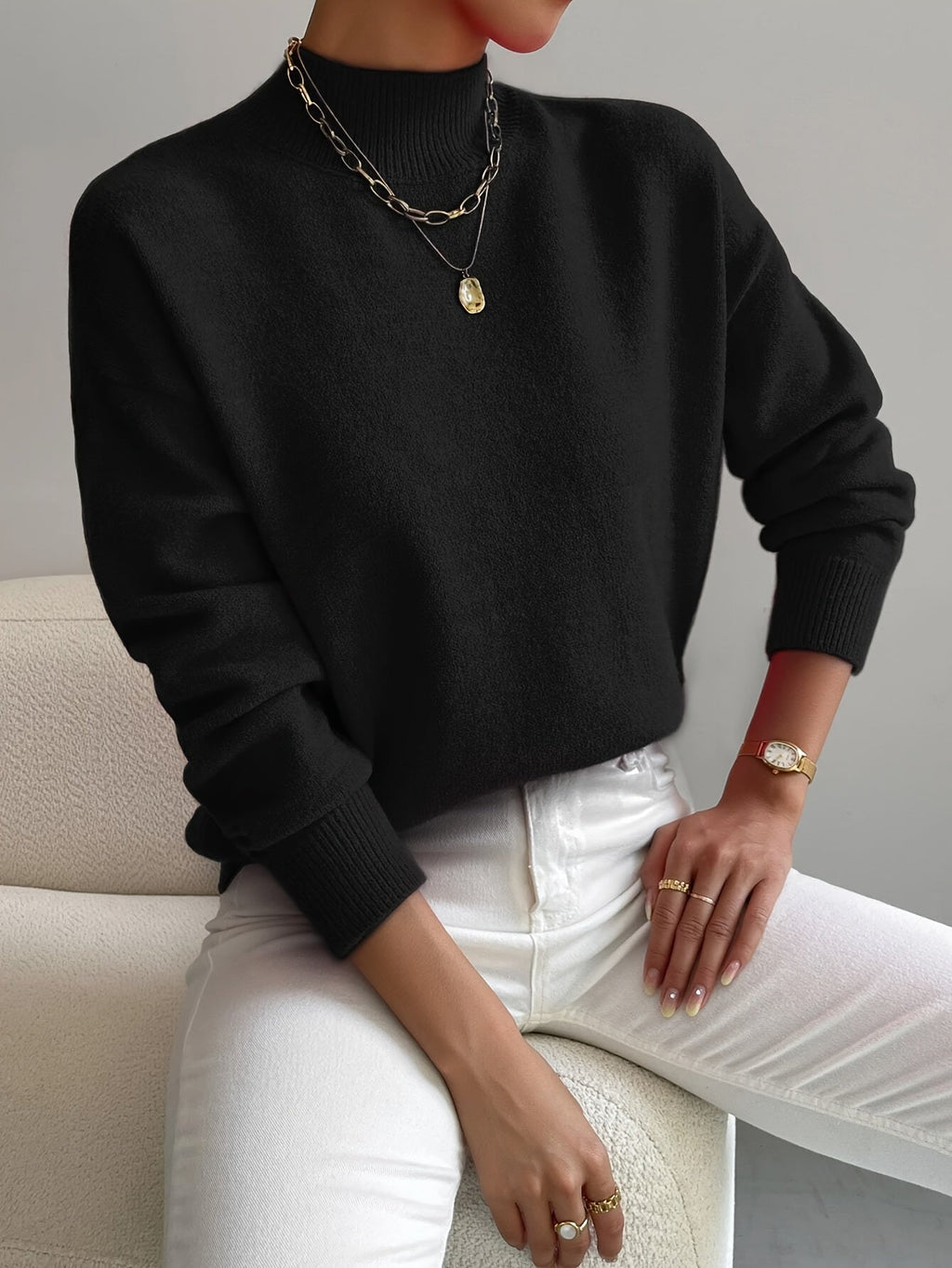 Abigail | Classic Turtleneck