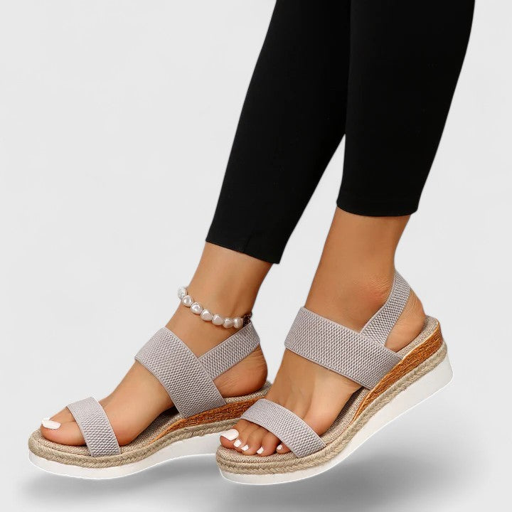 Luna | Orthopedic Espadrille Platform Sandals