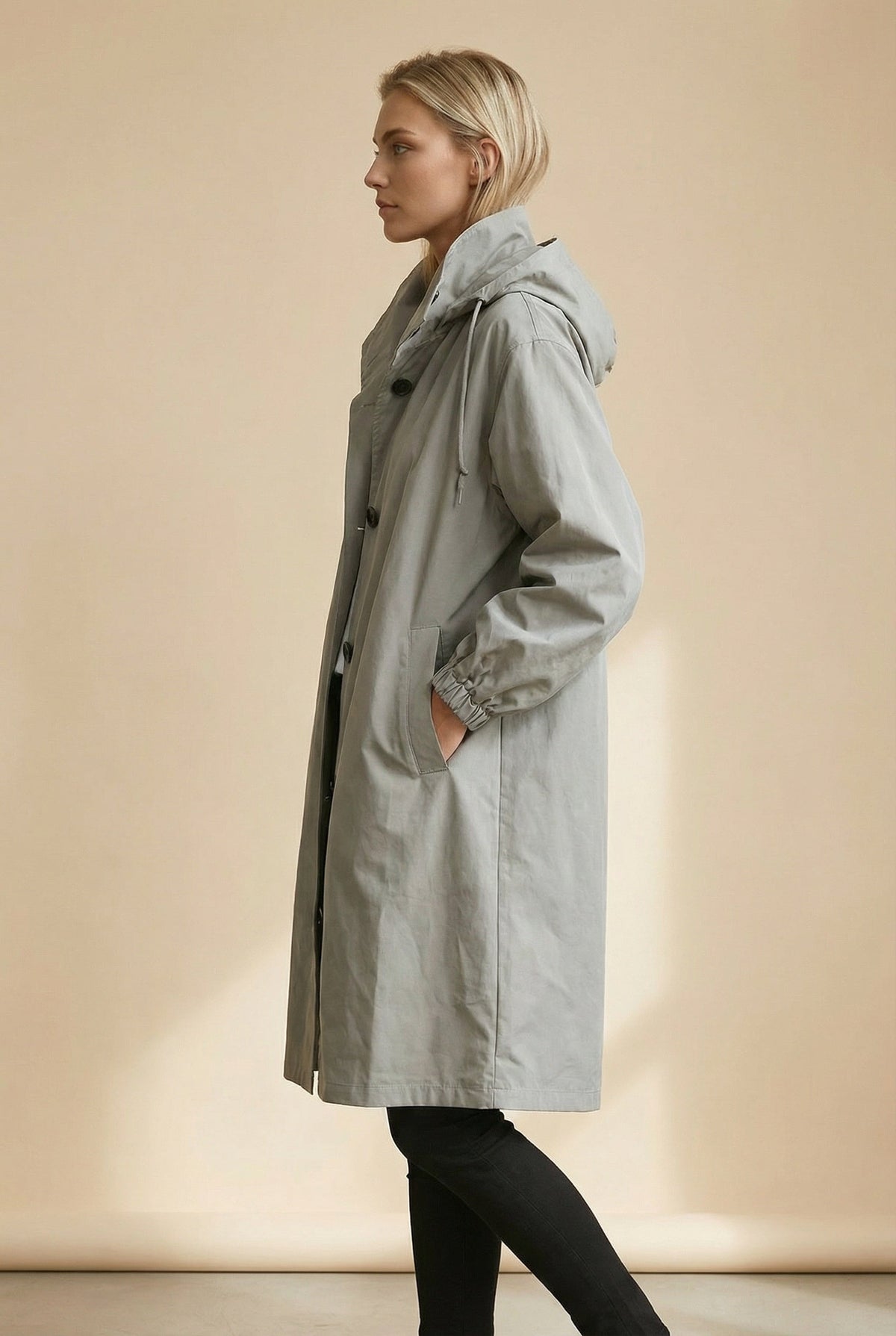 Henrietta | Relaxed Tailored Trench Coat with Spacious Pockets