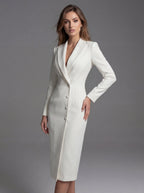 Josephina | Tailored Midi Blazer Dress
