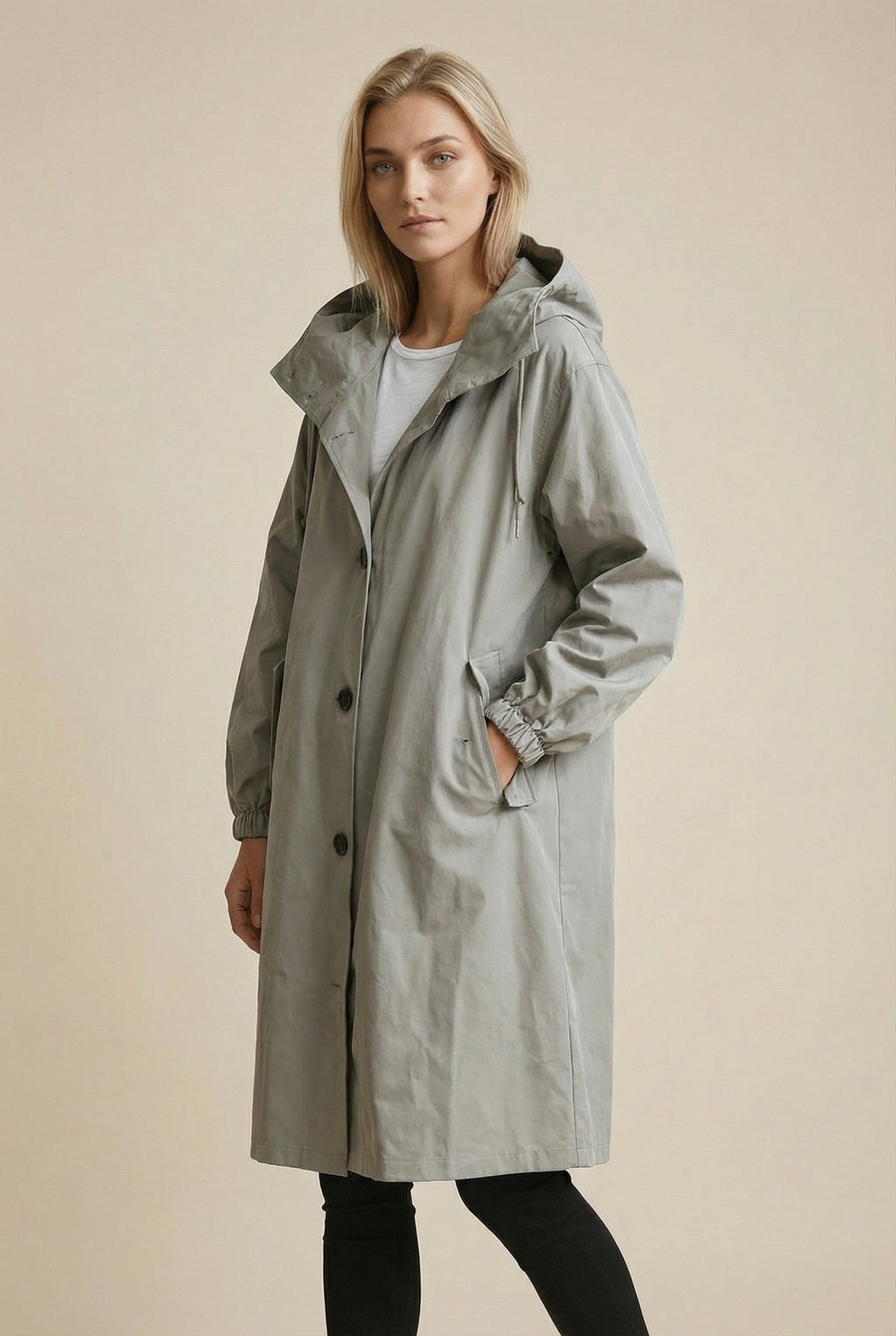 Henrietta | Relaxed Tailored Trench Coat with Spacious Pockets