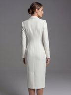 Josephina | Tailored Midi Blazer Dress