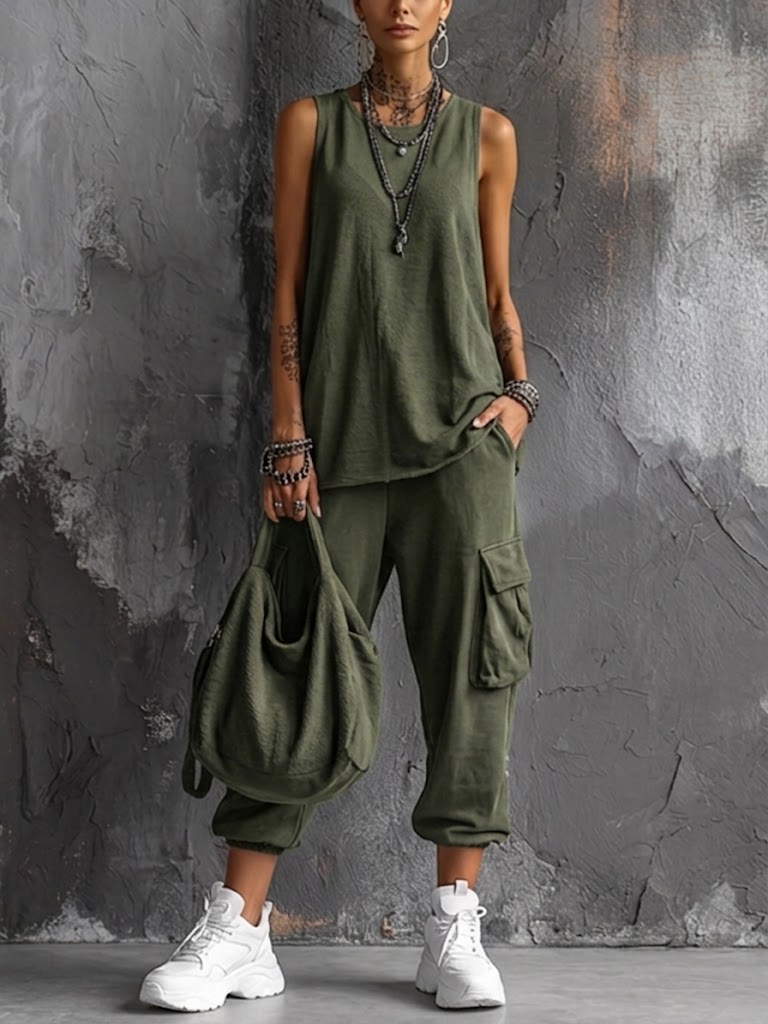 Wren | Wide-Leg Utility Set